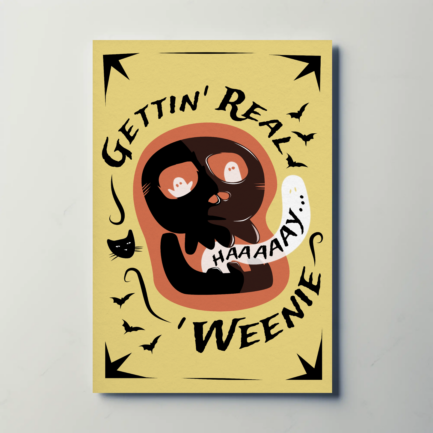 Gettin' Real Weenie Halloween Print