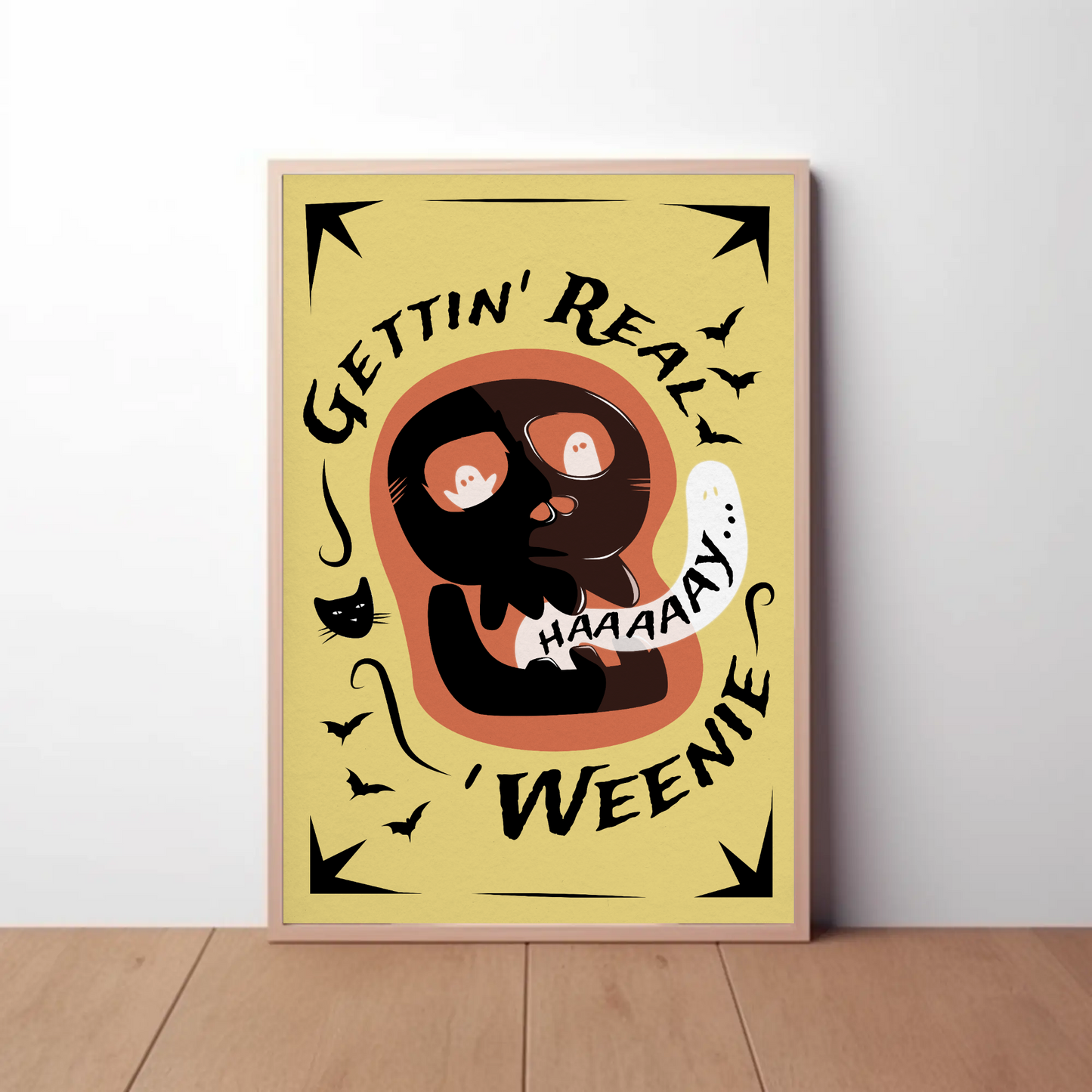 Gettin' Real Weenie Halloween Print