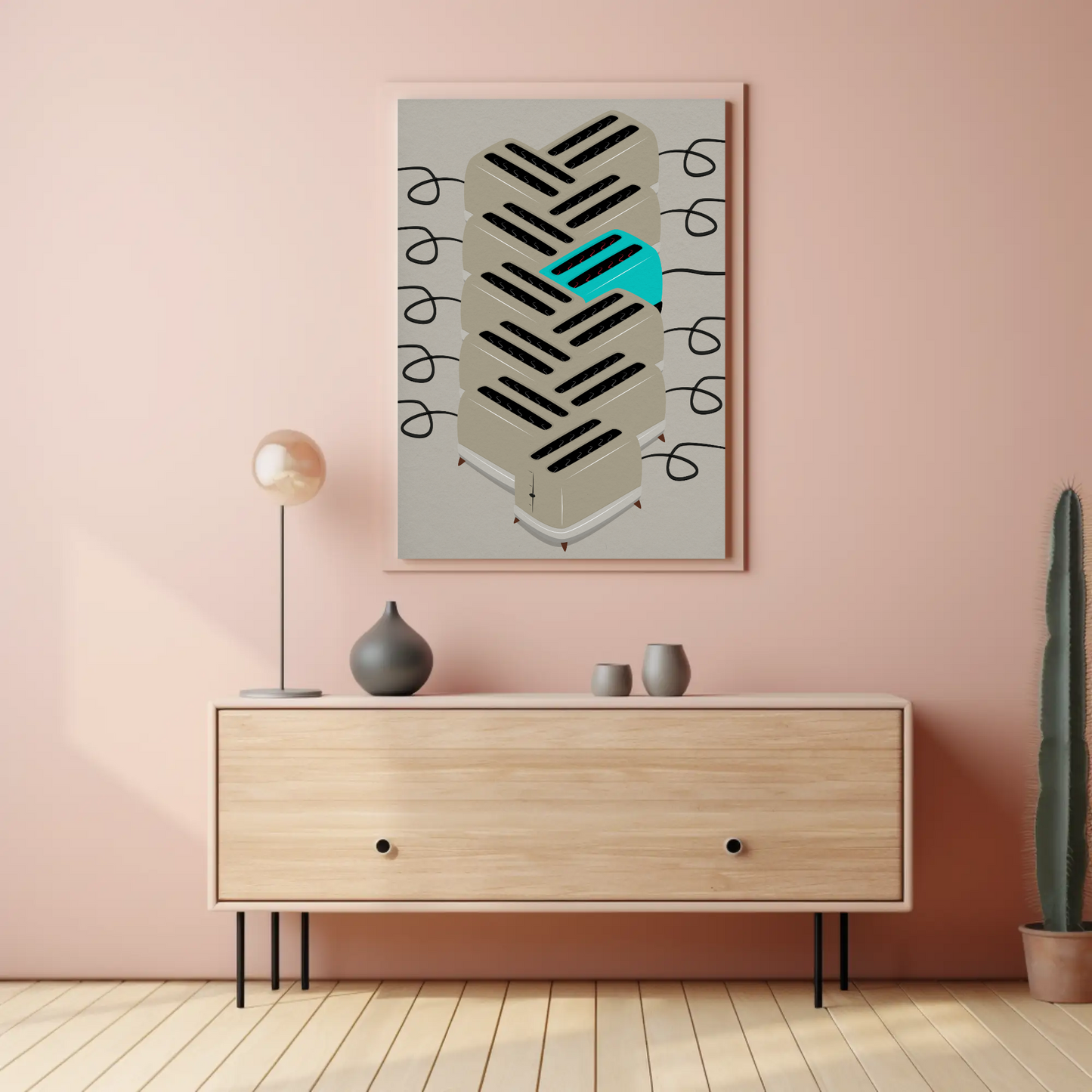 22 Slice Toaster Print