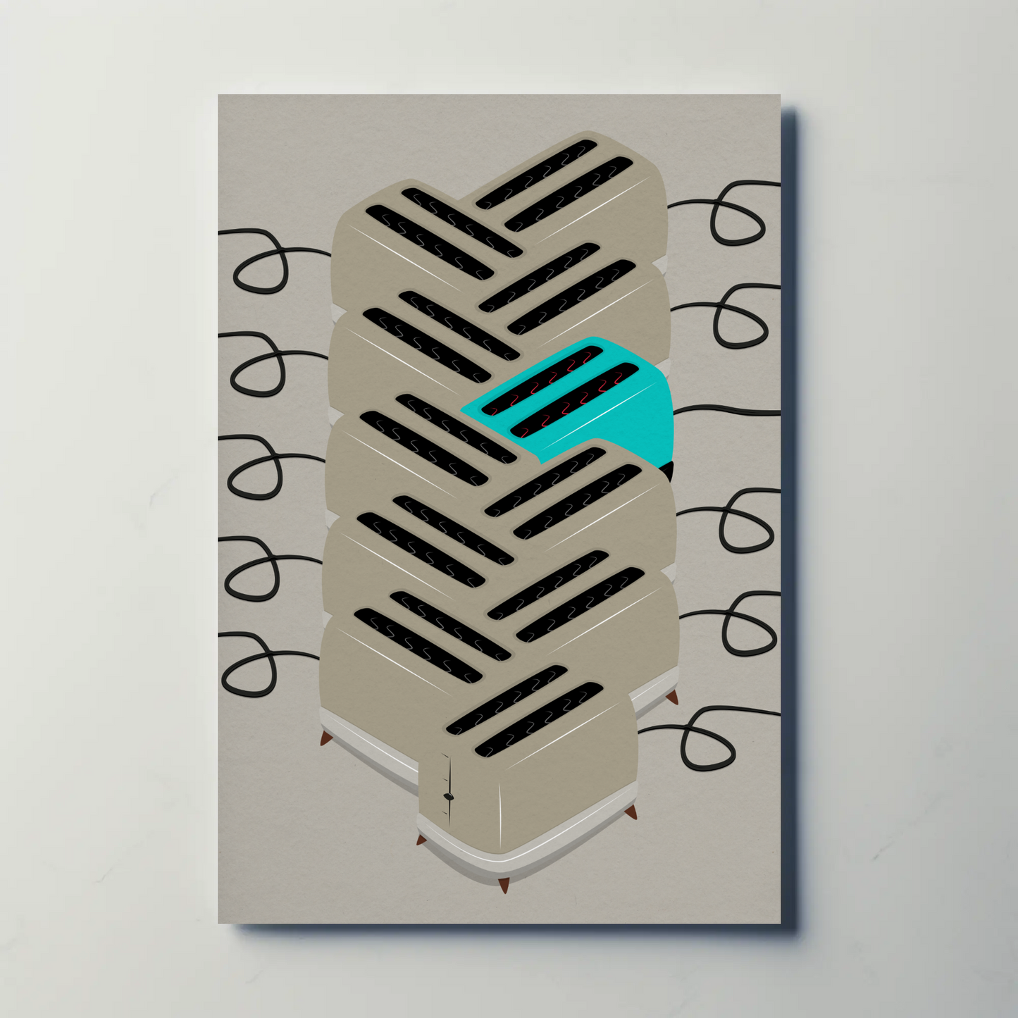 22 Slice Toaster Print