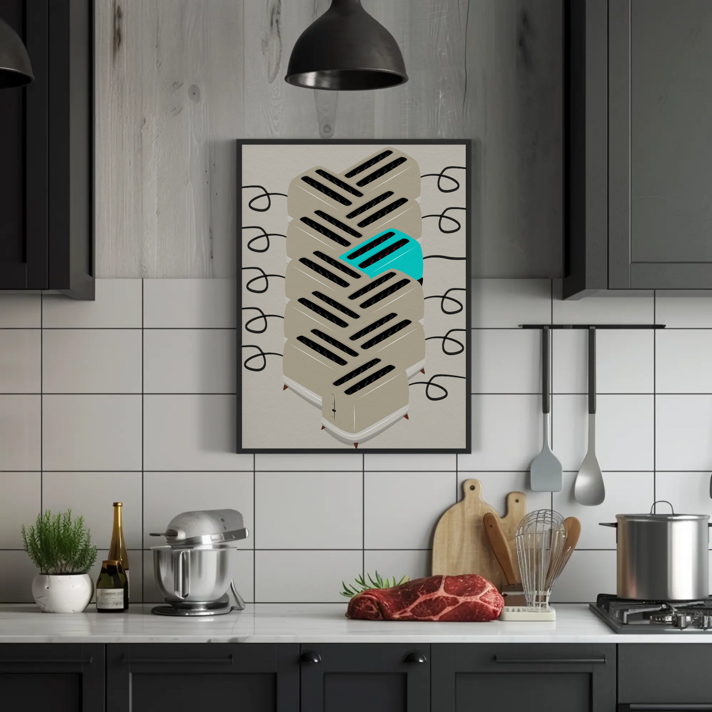 22 Slice Toaster Print