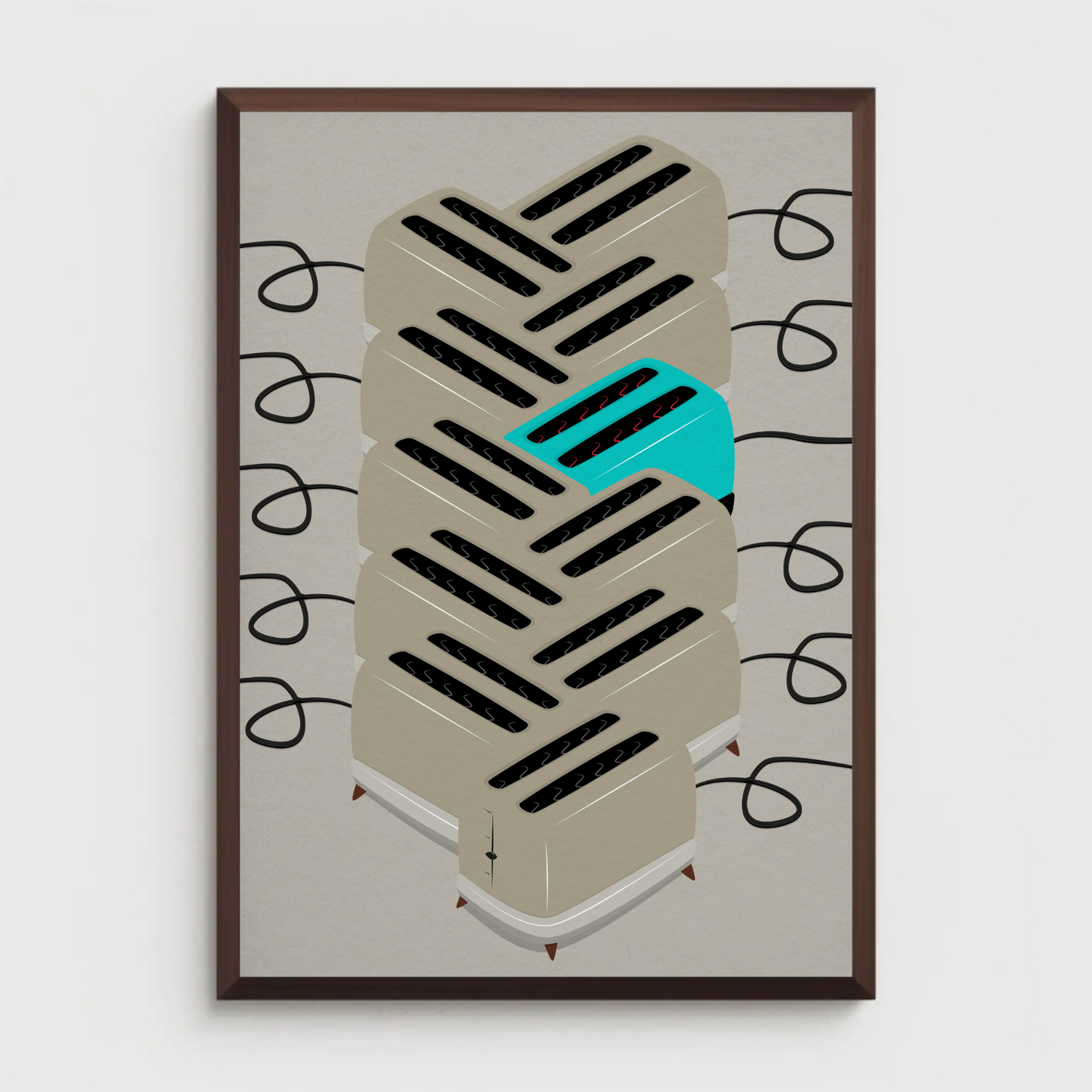 22 Slice Toaster Print