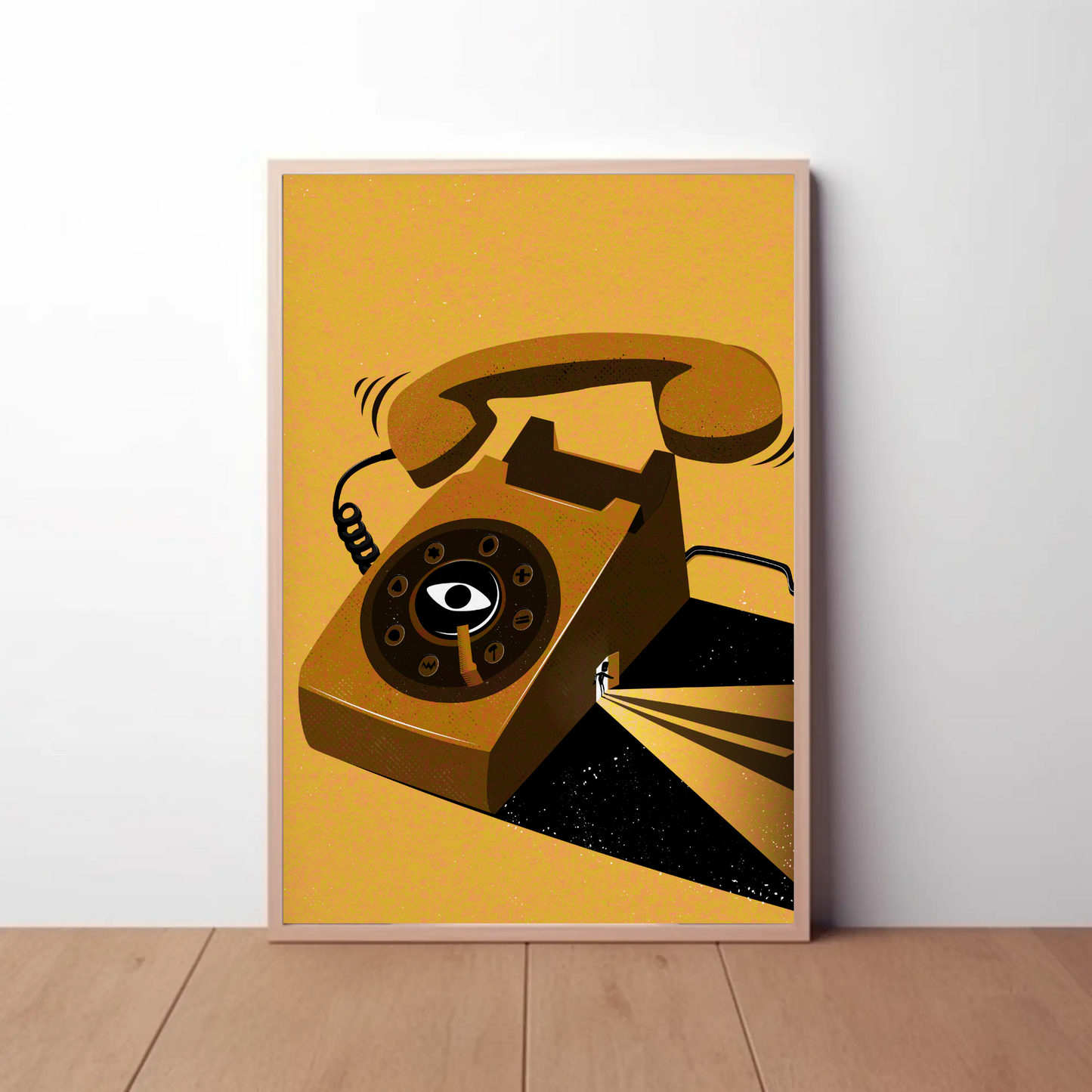 Funky Telephone Print