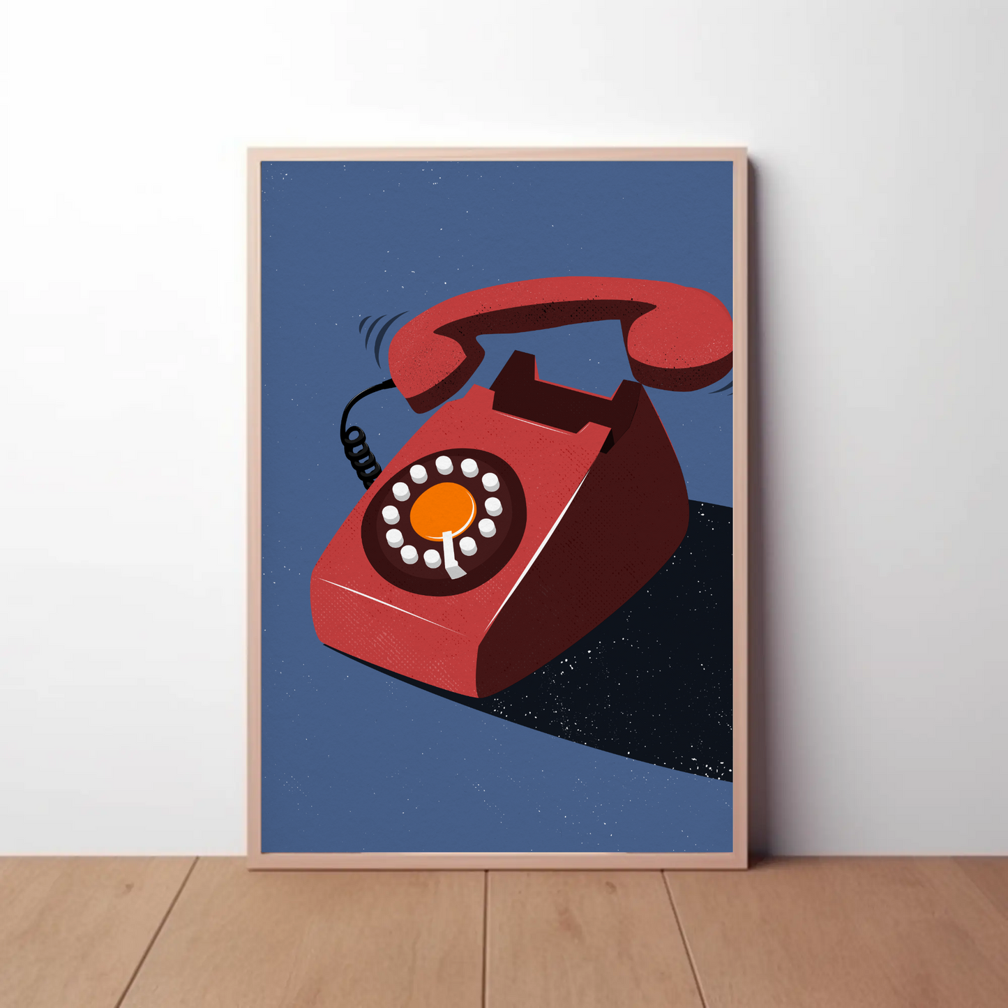 Funky Telephone Print