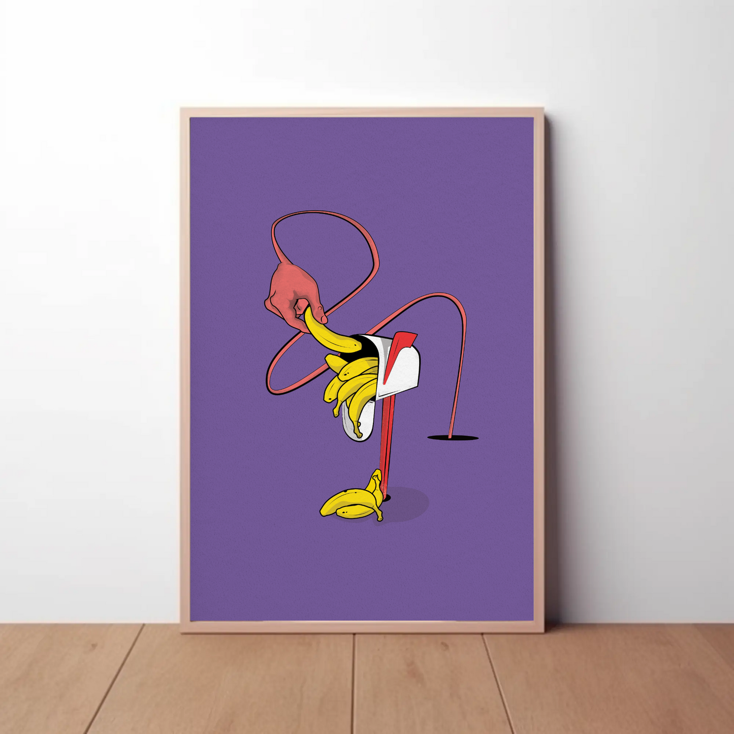 Banana Mailbox Print