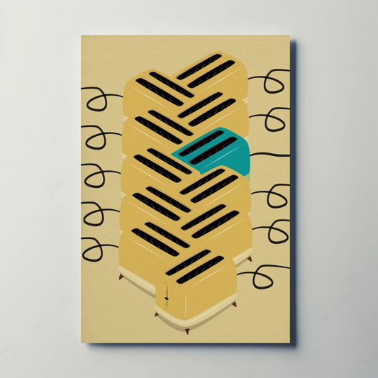 22 Slice Toaster Print