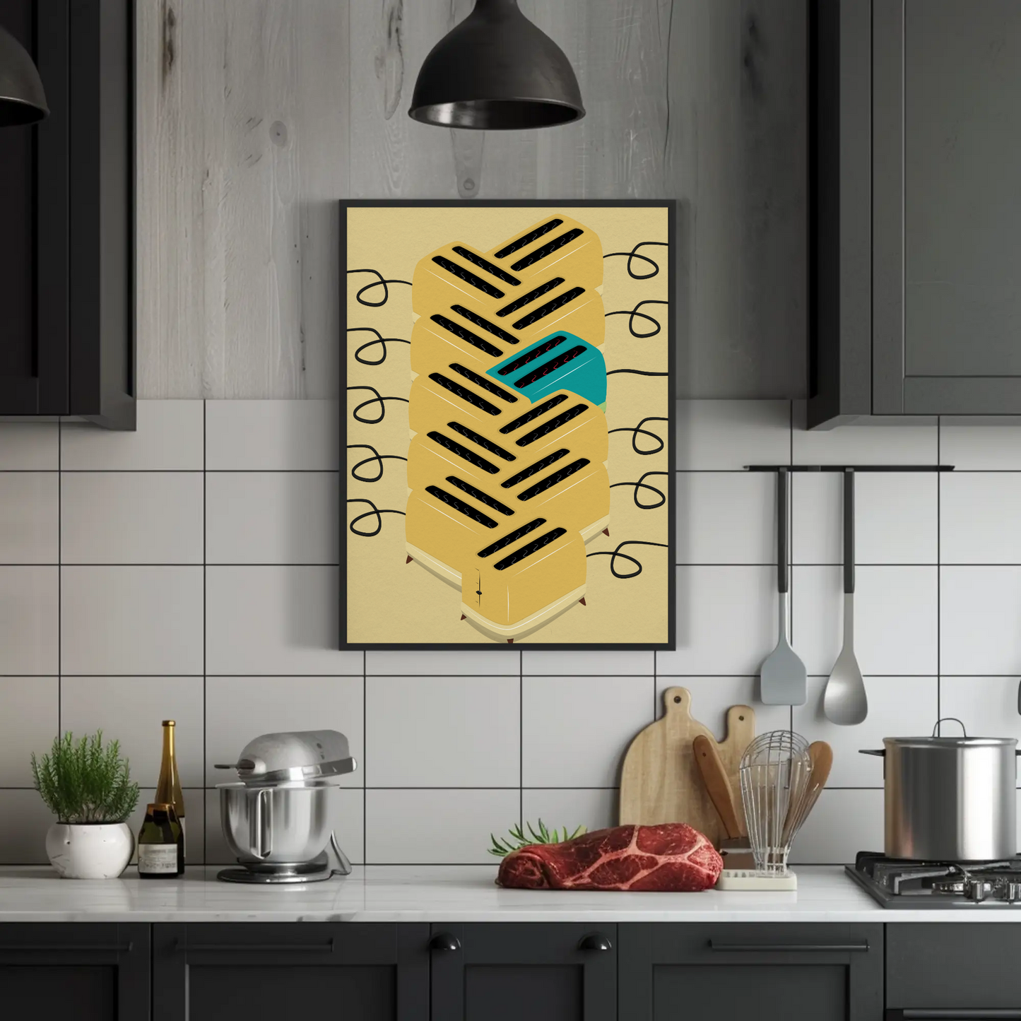 22 Slice Toaster Print