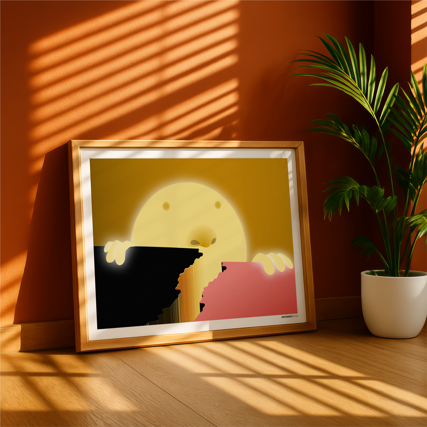 Curious Sunrise Print