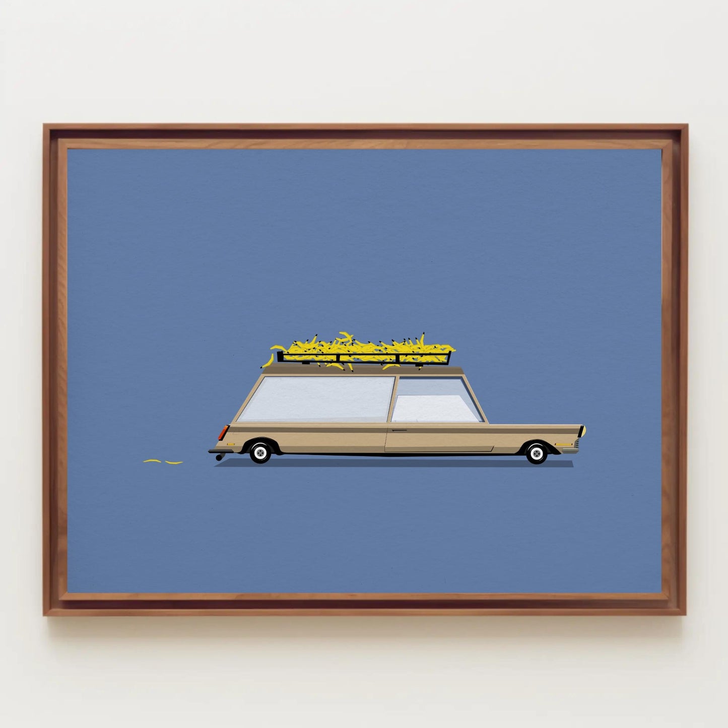Banana Wagon Print