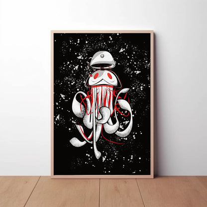 Deep-Sea Squid | Printed Wall Art