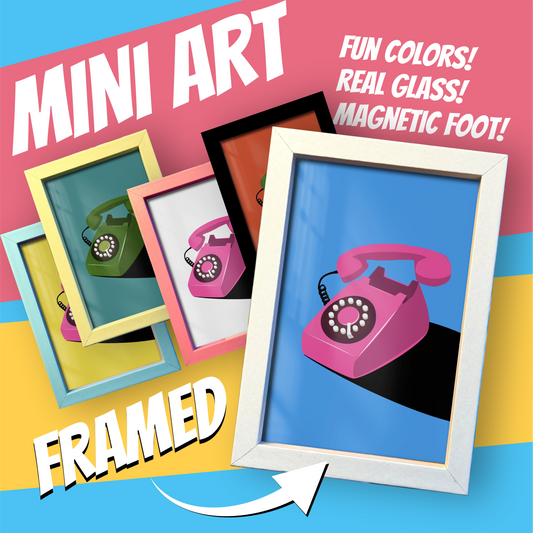 Ring Ring! - Mini Framed Prints