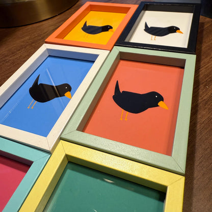 Mini Art Framed Print - Little Birds
