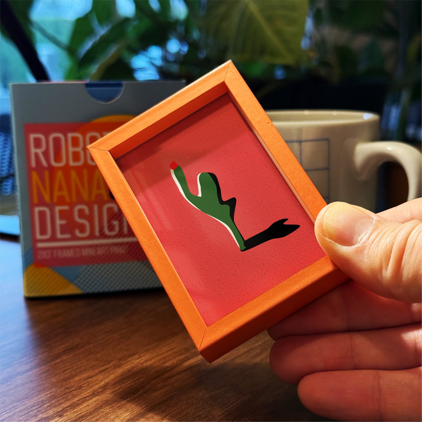 Mini Framed Art - Cactus