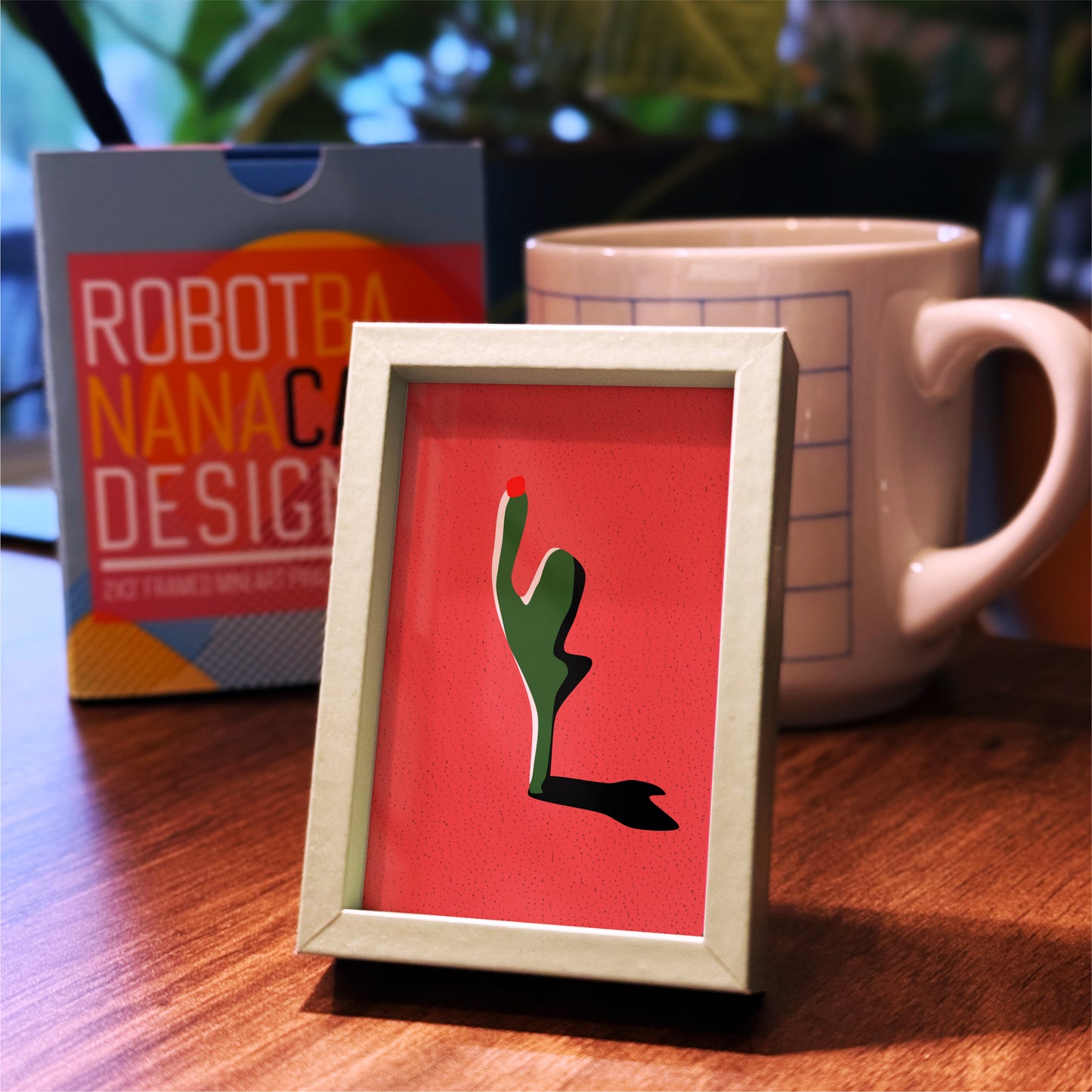 Mini Framed Art - Cactus