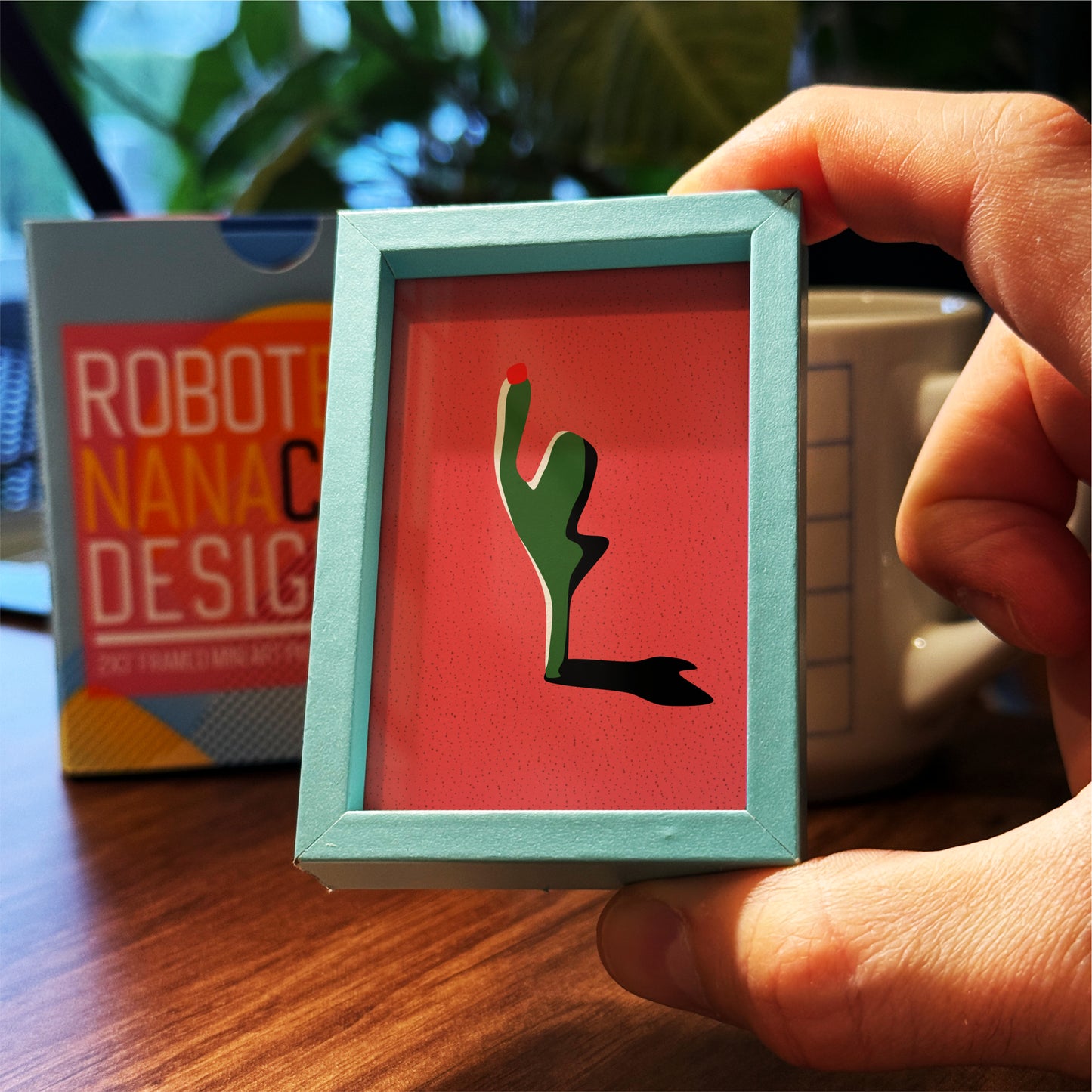 Mini Framed Art - Cactus