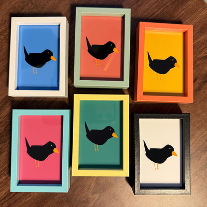 Mini Art Framed Print - Little Birds