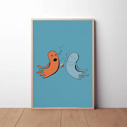 Ghost Tunes Print