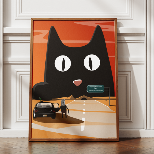 Completely Normal Tunnel Print