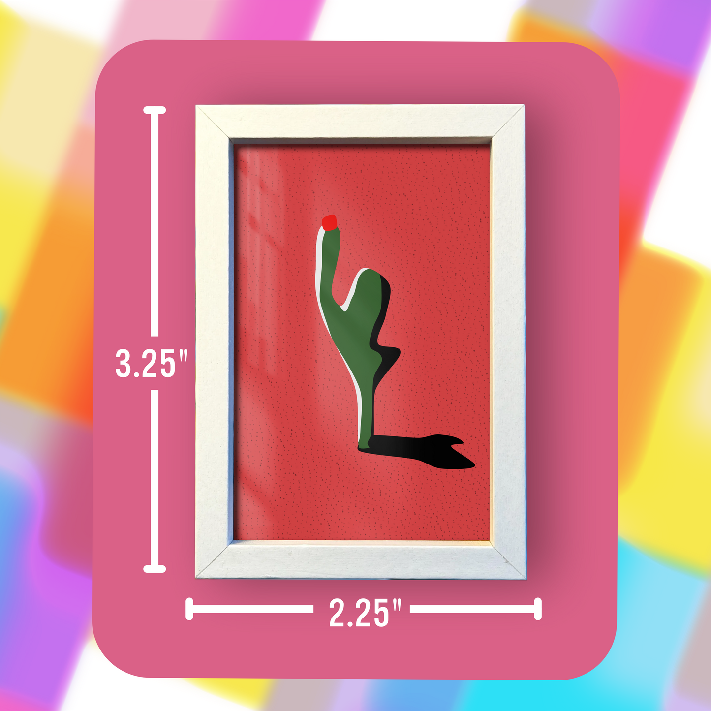 Mini Framed Art - Cactus