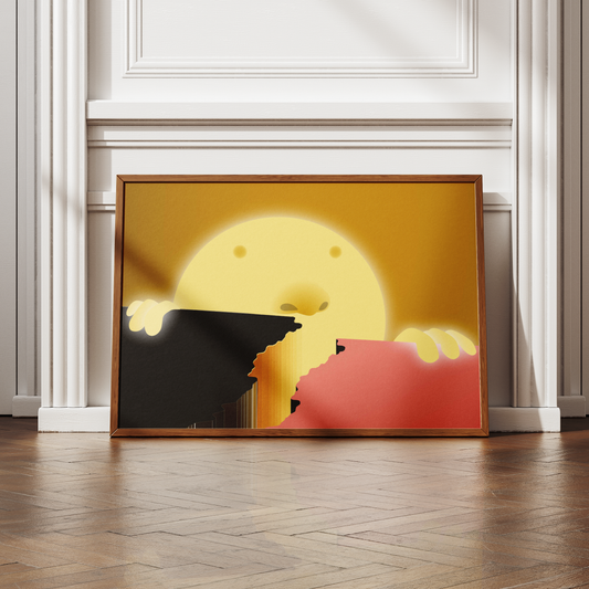 Curious Sunrise Print