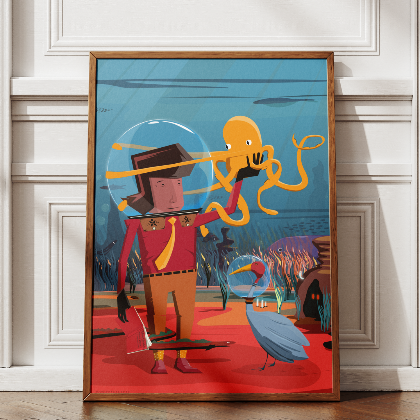 Underwater Friends Print