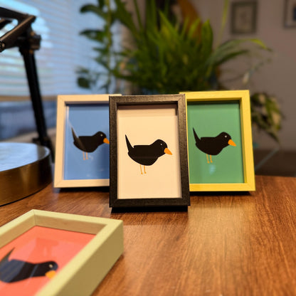 Mini Art Framed Print - Little Birds