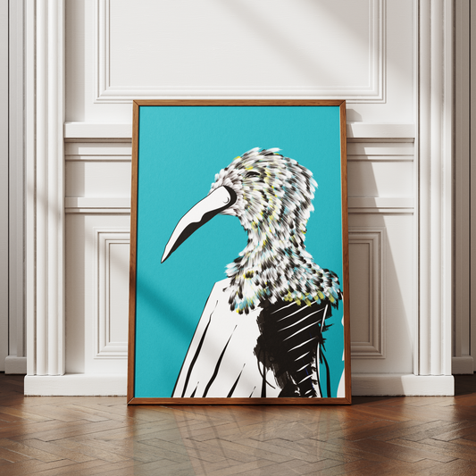 Fashionable Bird Man