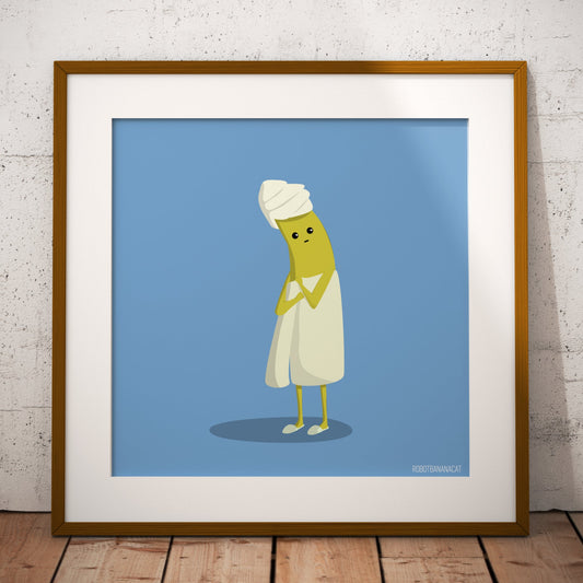 Indecent Banana Print