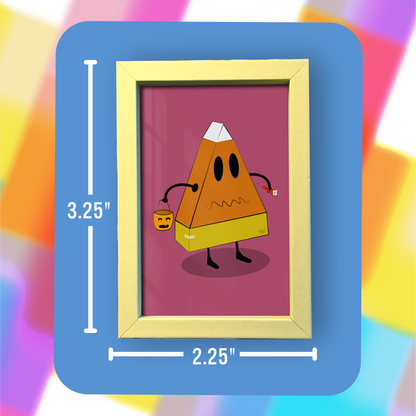 Candy Corn Mini Art