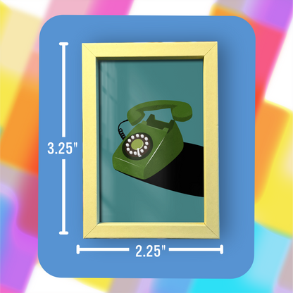 Ring Ring! - Mini Framed Prints