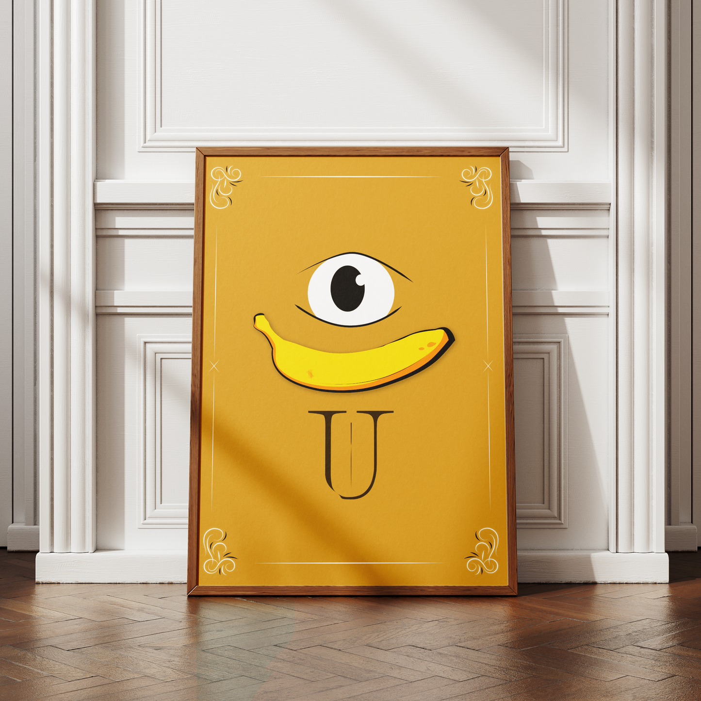 Eye Banana U Banana Print