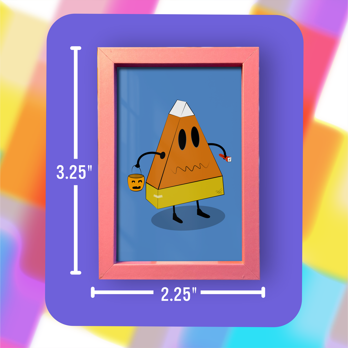 Candy Corn Mini Art