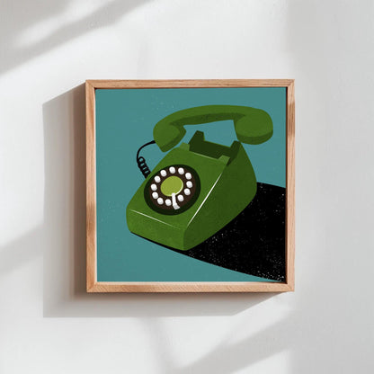 Funky Telephone Print