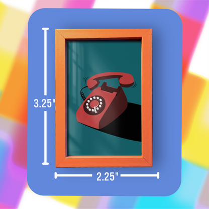 Ring Ring! - Mini Framed Prints
