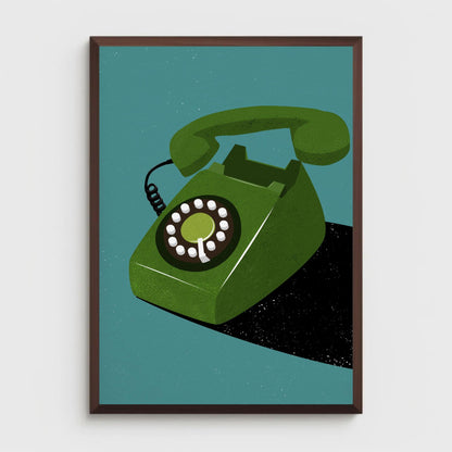 Funky Telephone Print