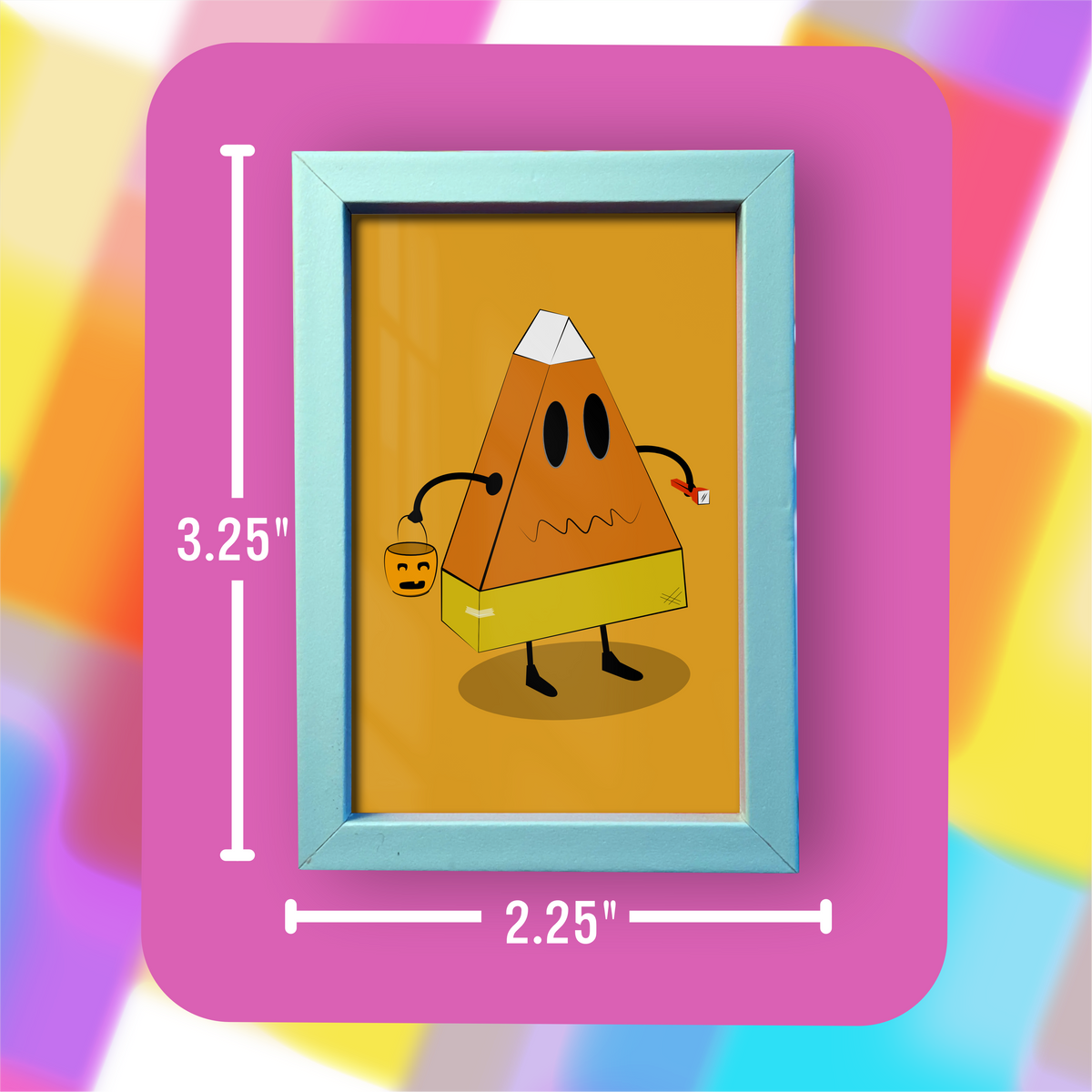 Candy Corn Mini Art