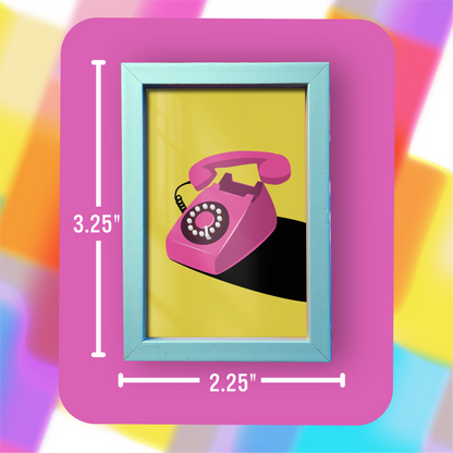 Ring Ring! - Mini Framed Prints
