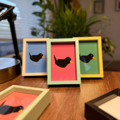 Mini Art Framed Print - Little Birds