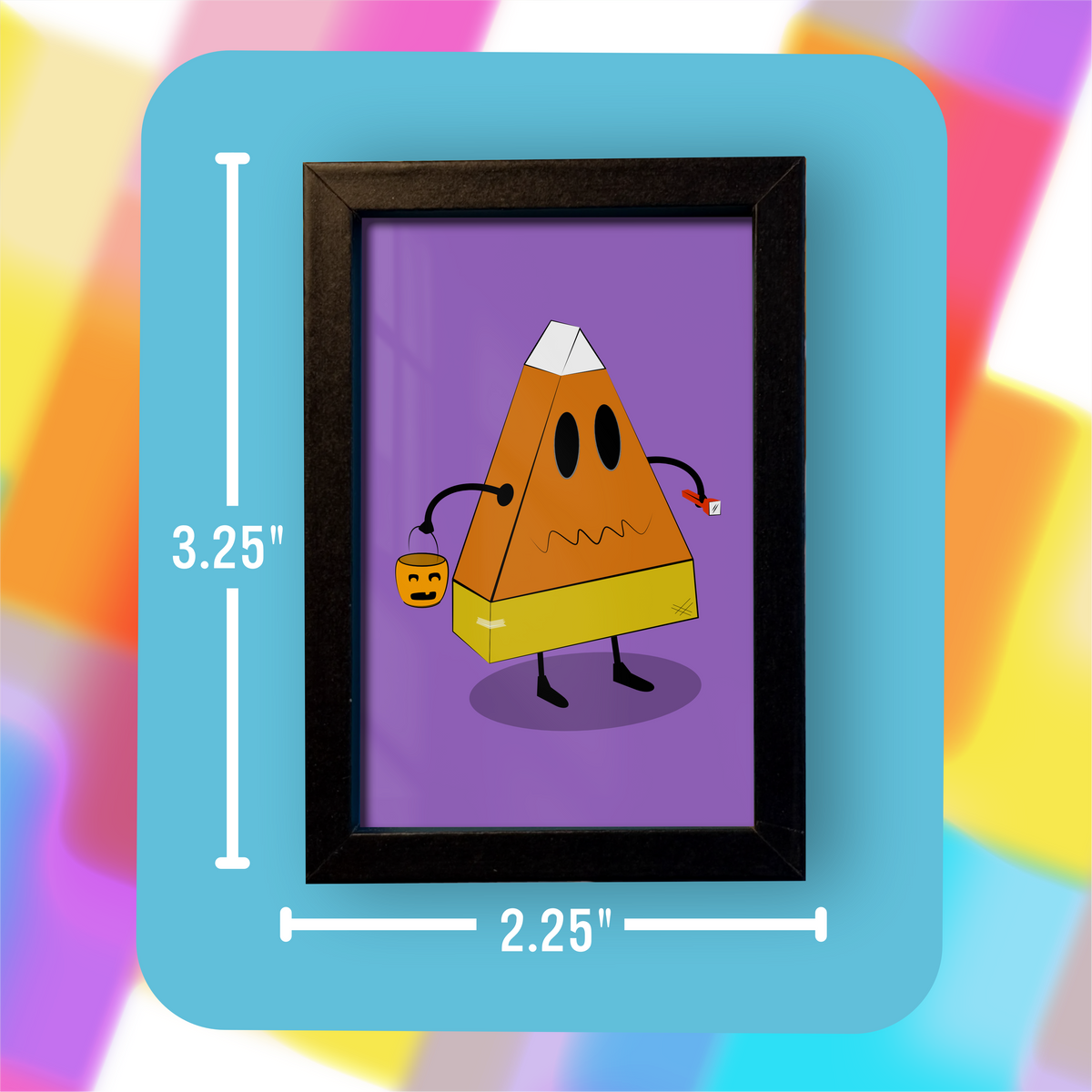 Candy Corn Mini Art