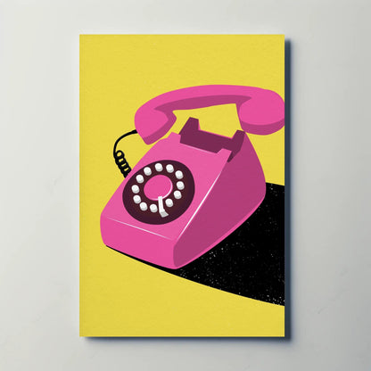 Funky Telephone Print