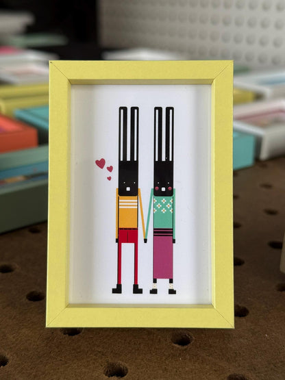 Love Bunnies - Mini Framed Prints