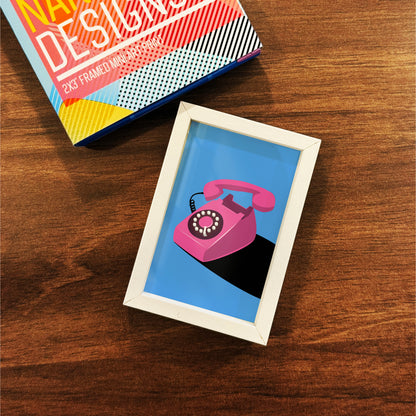 Ring Ring! - Mini Framed Prints