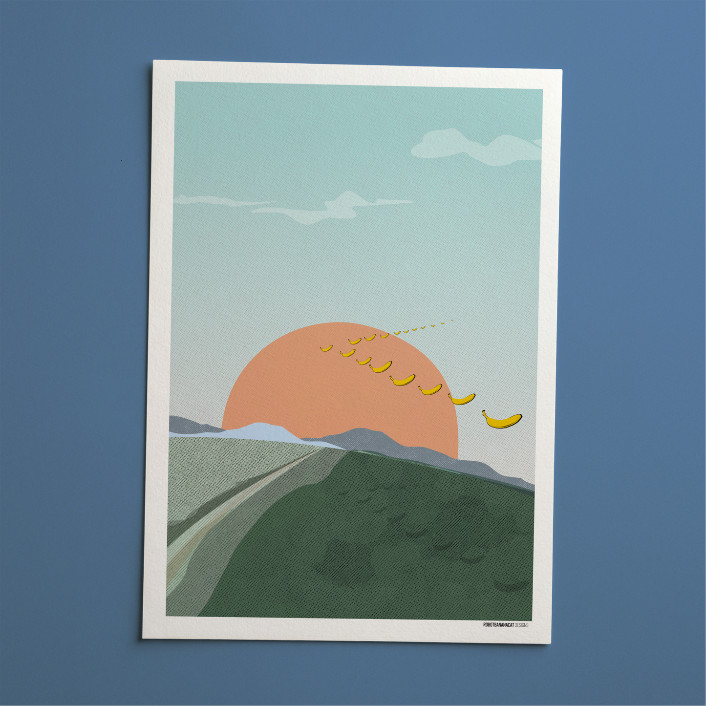 Banana Migration Print