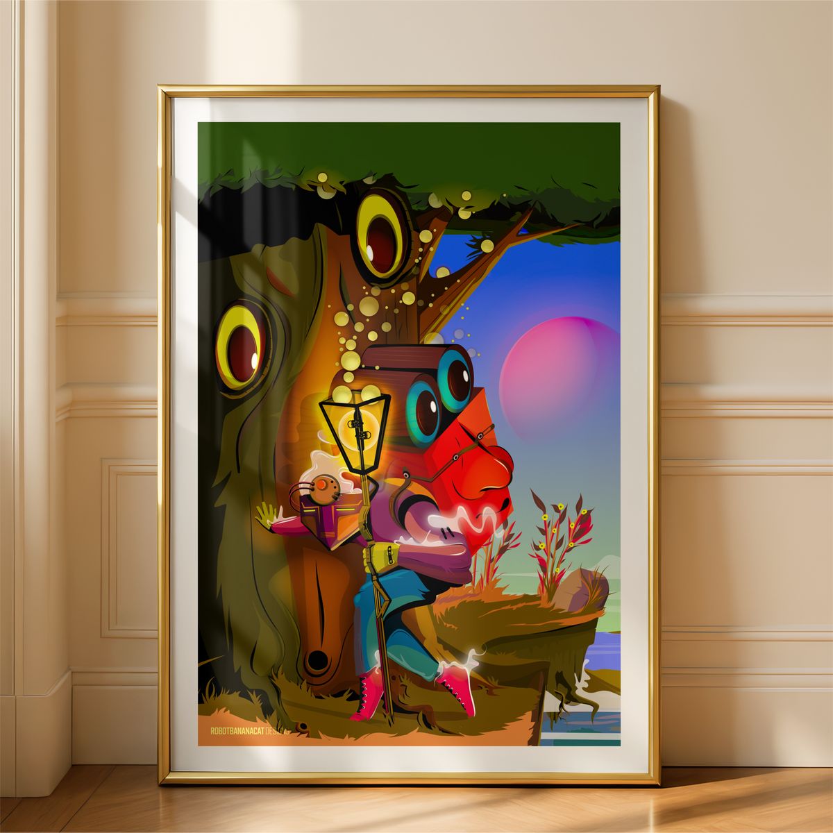 A Careful Escape Art Print