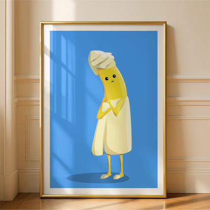 Indecent Banana Print