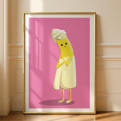 Indecent Banana Print