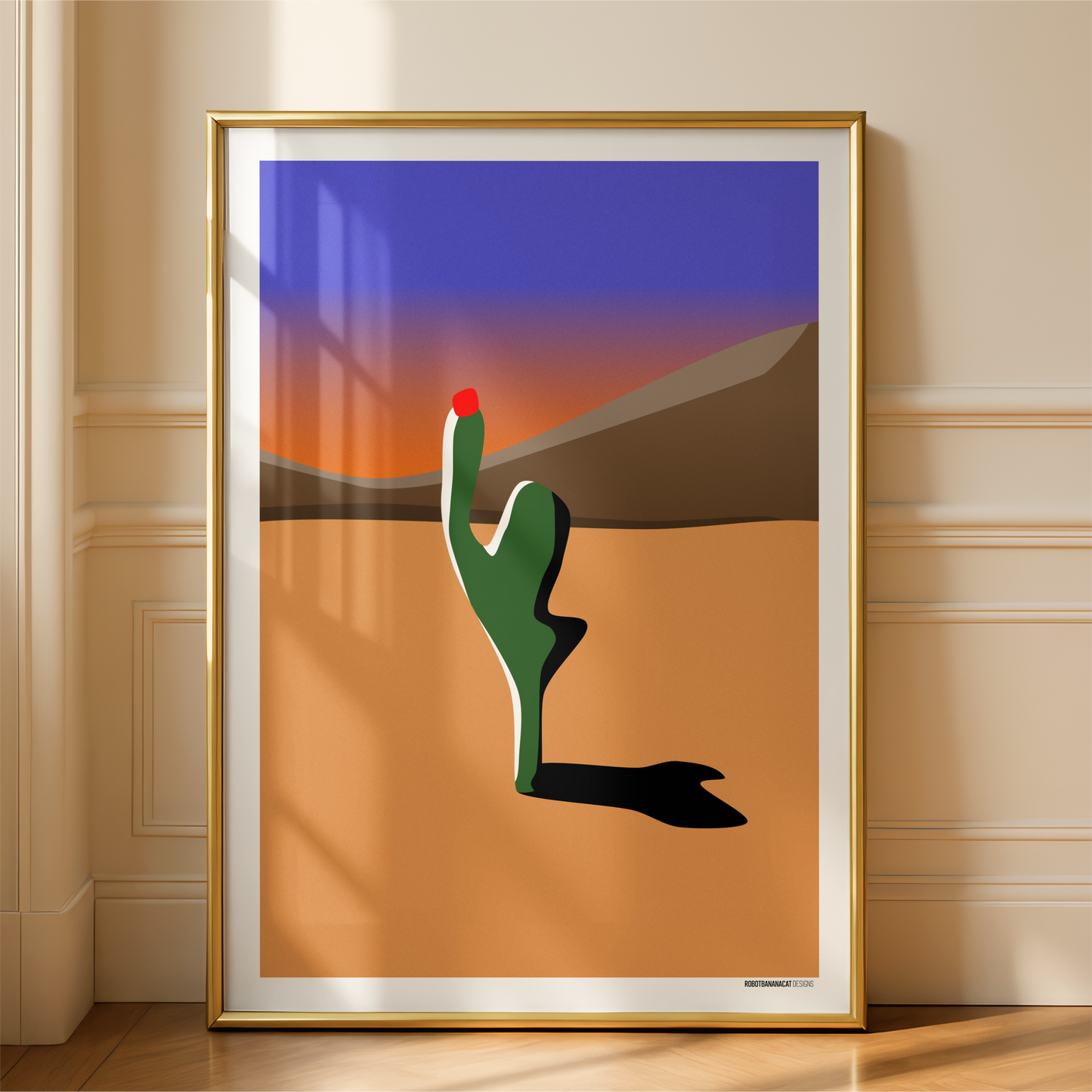 Lonely Cactus Print