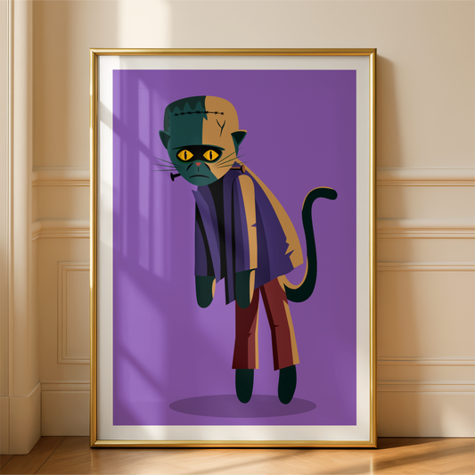 FrankenKitty Print
