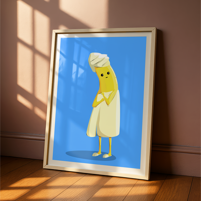 Indecent Banana Print