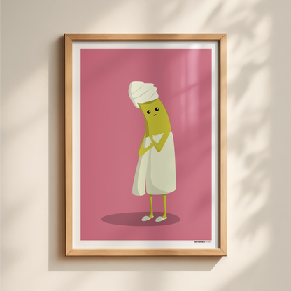 Indecent Banana Print